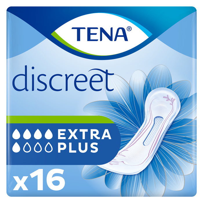 TENA Discreet Extra Plus,
16 Stück TENA Discreet Extra Plus,
16 Stück