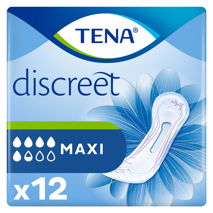 TENA Discreet Maxi sachet de 12 pièces