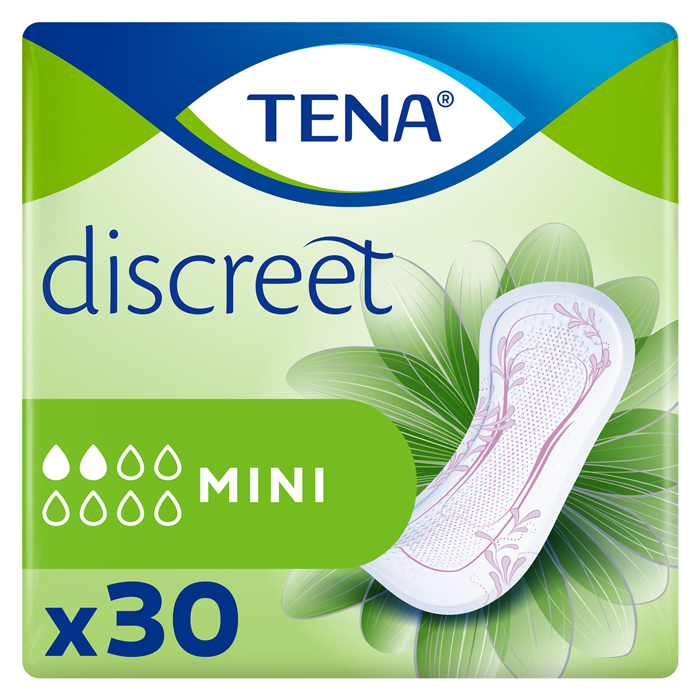 TENA Discreet Mini, 
30 pieces TENA Discreet Mini, 
30 pieces
