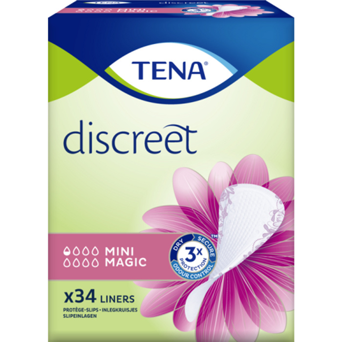 TENA Discreet Mini Magic,
34 pièces TENA Discreet Mini Magic,
34 pièces