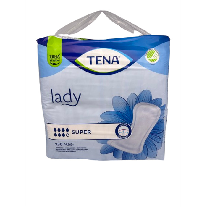 TENA Lady Super, 
30 pieces TENA Lady Super, 
30 pieces