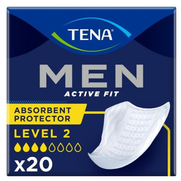 TENA Men Active Fit Medium Level 2,
20 pièces TENA Men Active Fit Medium Level 2,
20 pièces
