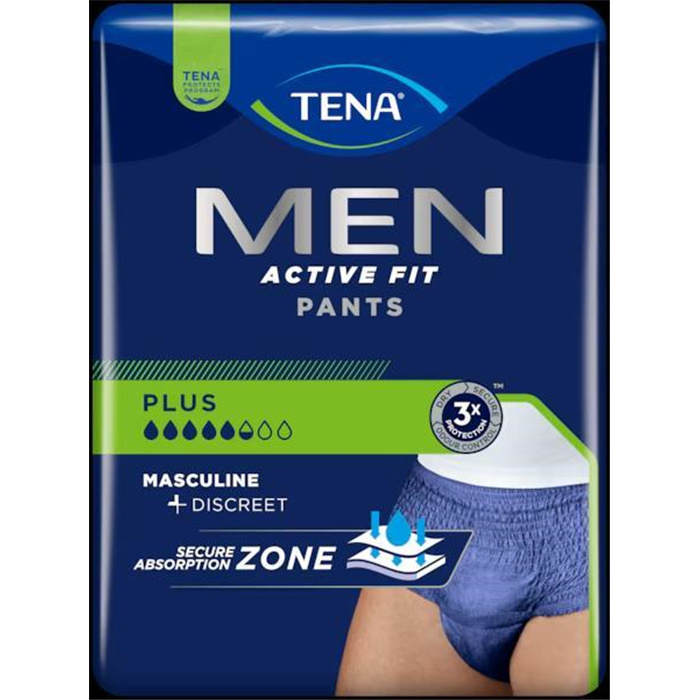 TENA Men Active Fit Pants, Größe M,
12 Stück TENA Men Active Fit Pants, Größe M,
12 Stück