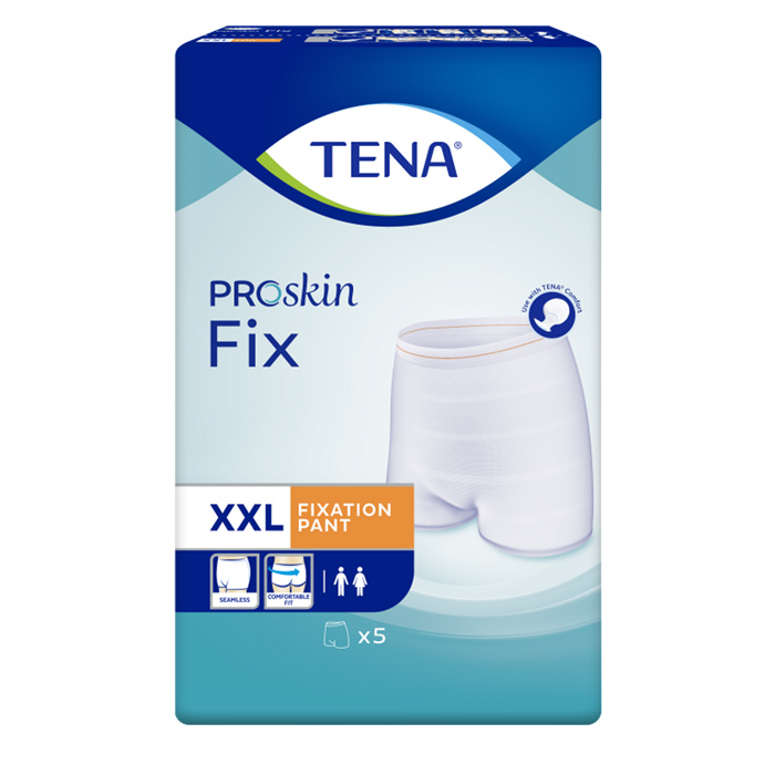 TENA Proskin Fix Premium, Size XXL,
HC 5 pieces TENA Proskin Fix Premium, Size XXL,
HC 5 pieces