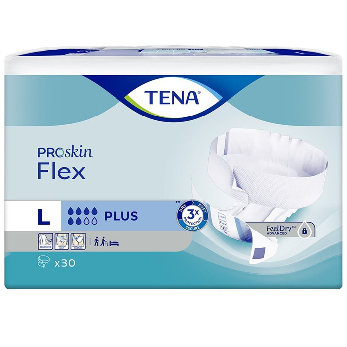 TENA ProSkin Flex Plus Large 30 Stück, 83-120 cm TENA ProSkin Flex Plus Large 30 Stück, 83-120 cm
