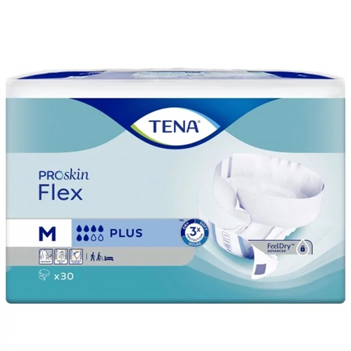 TENA ProSkin Flex Plus Medium, 30 Stück, 71–102 cm TENA ProSkin Flex Plus Medium, 30 Stück, 71–102 cm
