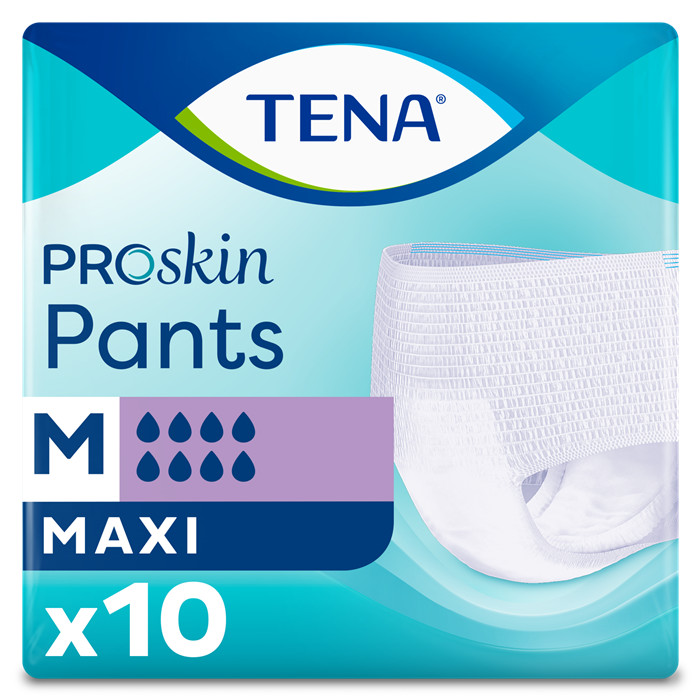 TENA ProSkin Pants Maxi, Medium sachet de 10 pièces
