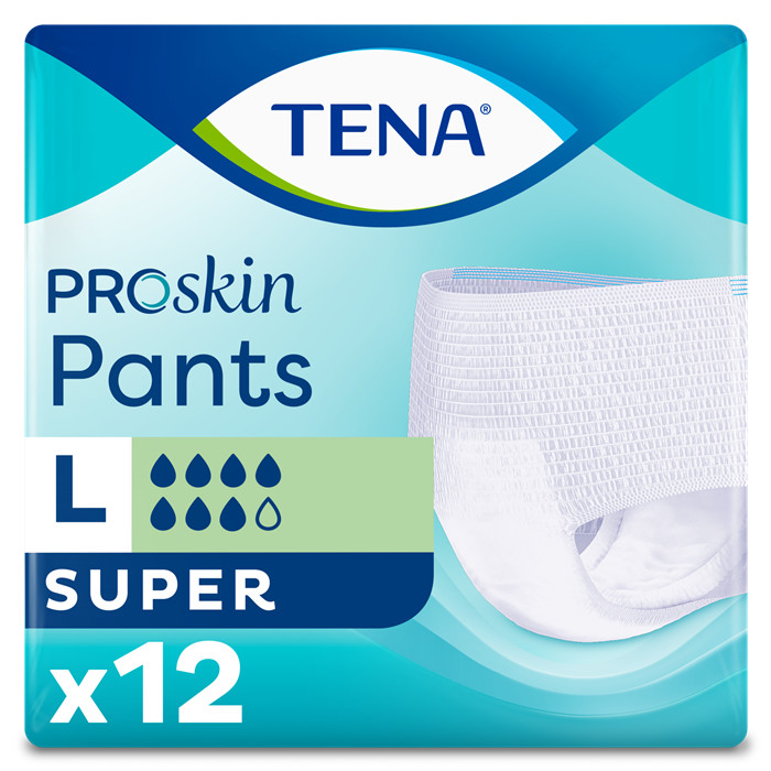 TENA ProSkin Pants Super, Large 
sachet de 12 pièces