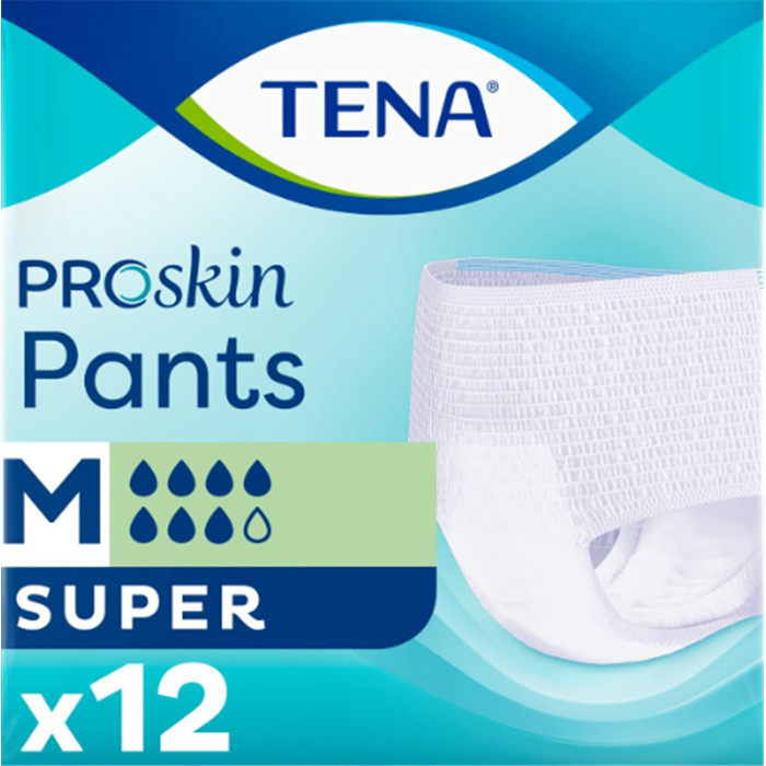 TENA Proskin Pants Super Size M,
12 pieces TENA Proskin Pants Super Size M,
12 pieces