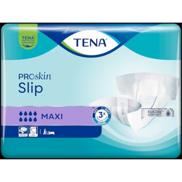 TENA Slip ProSkin Maxi, small, Lila,
24 pièces TENA Slip ProSkin Maxi, small, Lila,
24 pièces