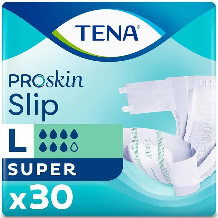 TENA Slip Super Vert, Taille L, 30 pièces TENA Slip Super Vert, Taille L, 30 pièces