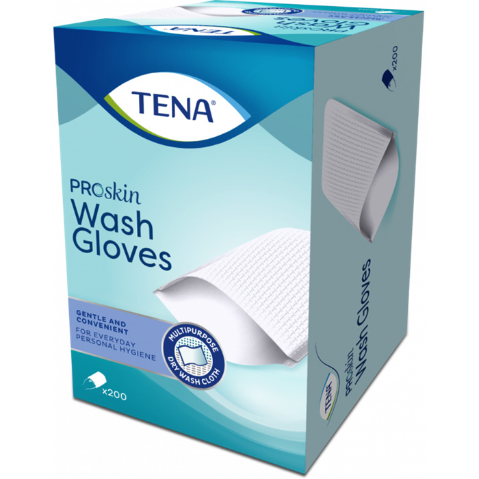 TENA Washglove ProSkin, 
200 pieces TENA Washglove ProSkin, 
200 pieces