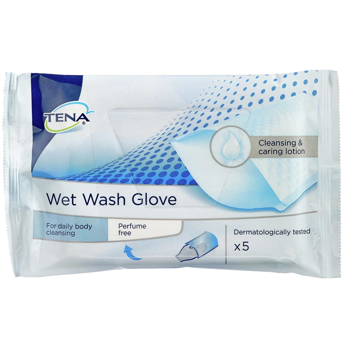 TENA Wet Washglove, sans parfum,
5 pièces TENA Wet Washglove, sans parfum,
5 pièces