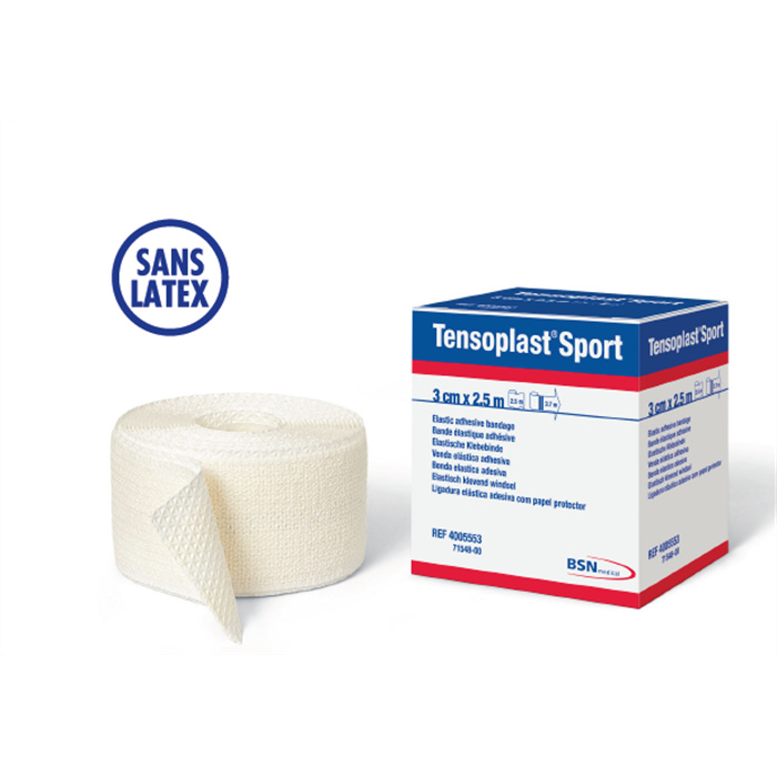 Tensoplast S 3 cm x 2,5 m (3,7 m) Tensoplast S 3 cm x 2,5 m (3,7 m)