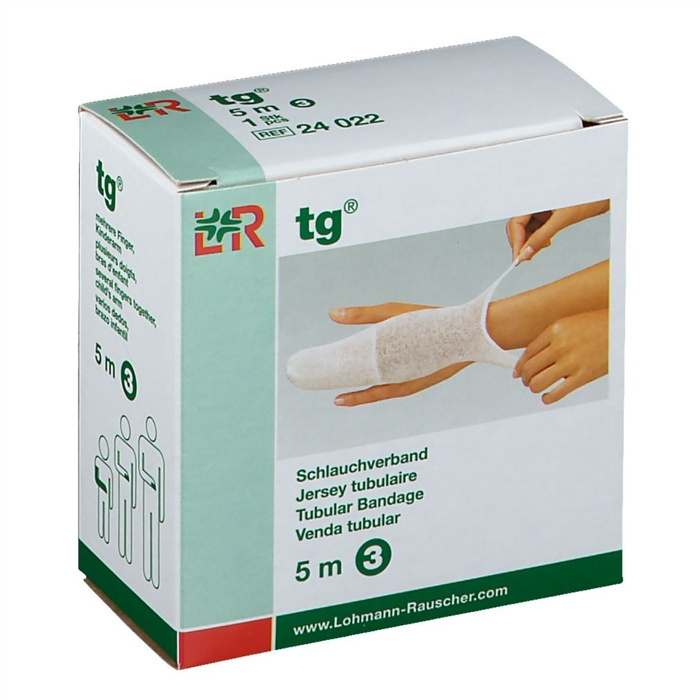 TG tubular bandage, 3 cm x 20 m, size 3 – Multiple fingers, child’s arm TG tubular bandage, 3 cm x 20 m, size 3 – Multiple fingers, child’s arm