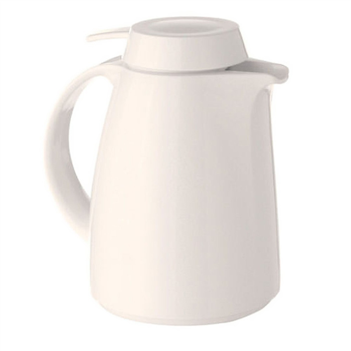 Thermos avec bouton-poussoir 1L, blanc Thermos avec bouton-poussoir 1L, blanc