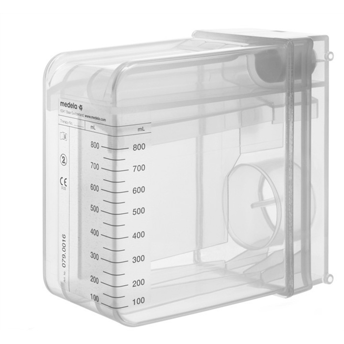 Thopaz container, 0.8 l, sterile, 6 pieces, without granules Thopaz container, 0.8 l, sterile, 6 pieces, without granules