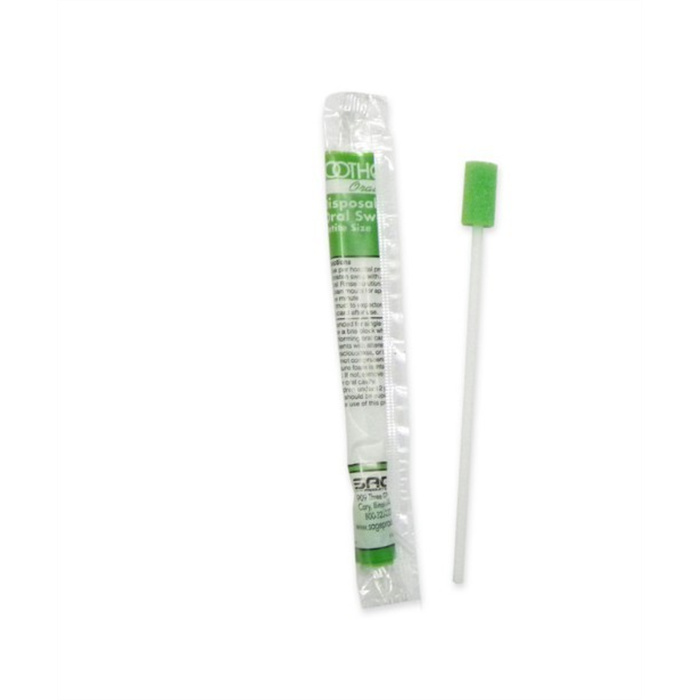 Toothette écouvillon buccal, 200pcs - emballage individuel Toothette écouvillon buccal, 200pcs - emballage individuel