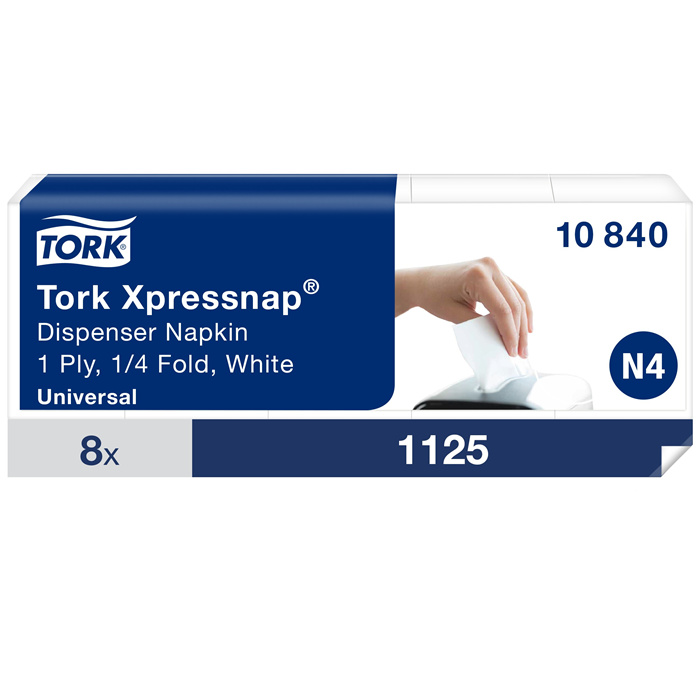 Tork Premium napkins pour distributeur
Carton à 8 x (5 x 225), 22 cm x 33 cm, 1 pli Tork Premium napkins pour distributeur
Carton à 8 x (5 x 225), 22 cm x 33 cm, 1 pli