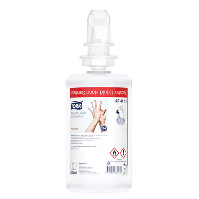 Tork Solution Hydro-Alcoolique S4 Premium, 1000 ml Tork Solution Hydro-Alcoolique S4 Premium, 1000 ml