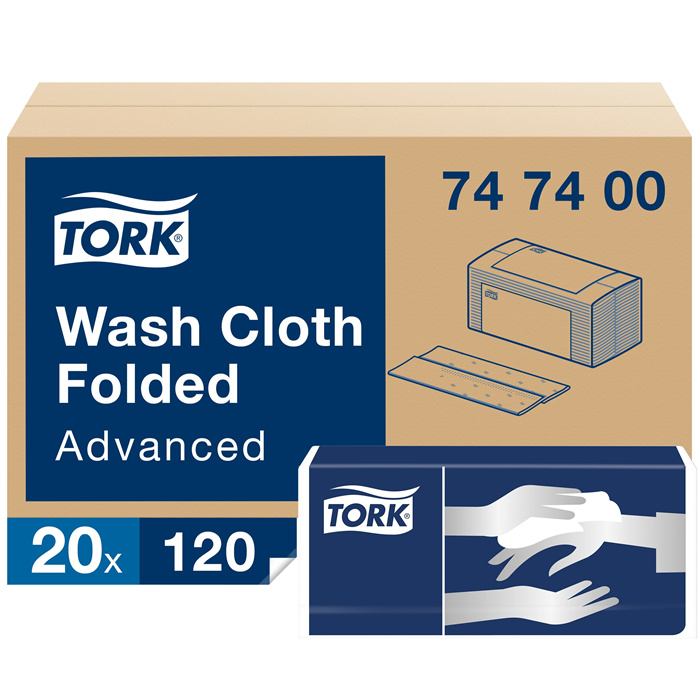 Tork Wash Cloth Advanced 20x120pcs Tork Wash Cloth Advanced 20x120pcs