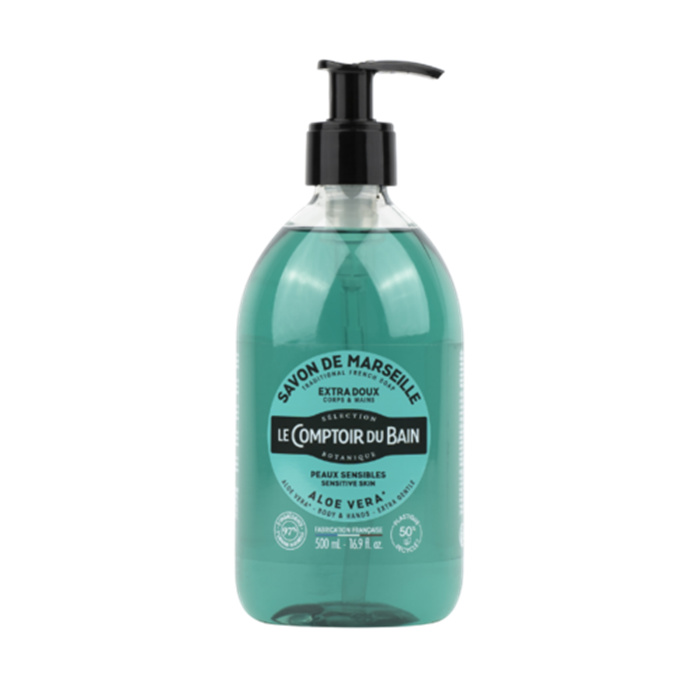 Traditional Liquid Soap with Aloe Vera, sensitive skin, 500 ml Traditional Liquid Soap with Aloe Vera, sensitive skin, 500 ml