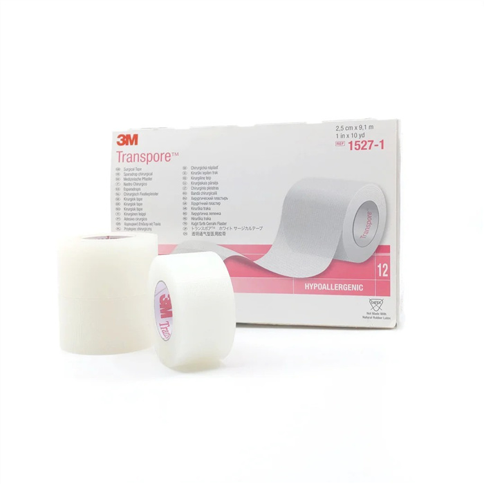 Transpore surgical tape, 1,25 cm x 9,15m
Sparadrap hypoallergenique de fixation Transpore surgical tape, 1,25 cm x 9,15m
Sparadrap hypoallergenique de fixation