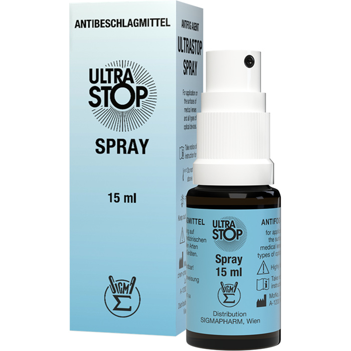 Ultra-Stop non-sterile, spray bottle,
15 ml Ultra-Stop non-sterile, spray bottle,
15 ml