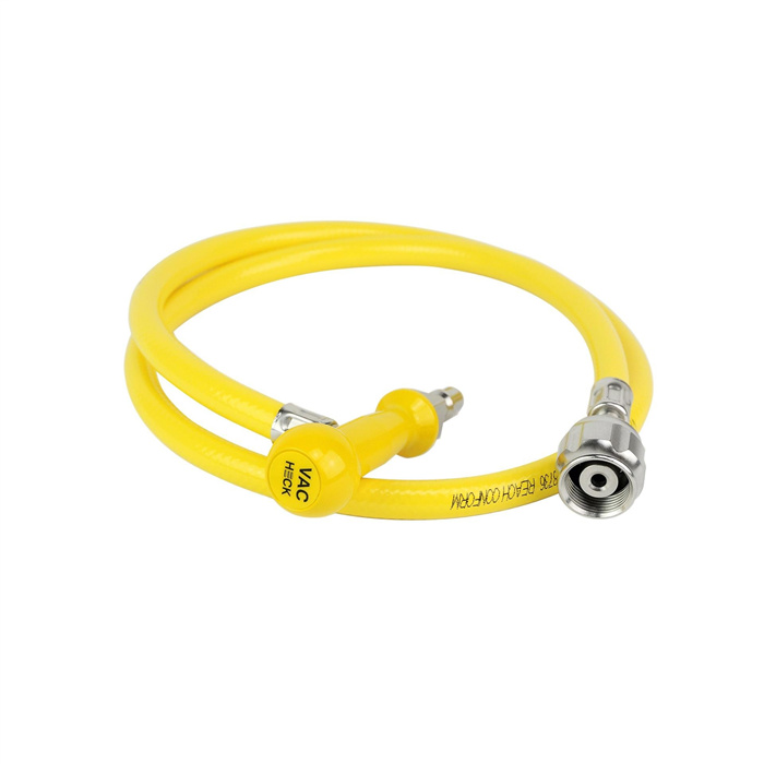 Vac sampling connector, 3.0 m, NIST, EN/ISO, yellow Vac sampling connector, 3.0 m, NIST, EN/ISO, yellow