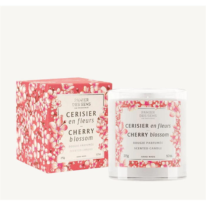 Vegetable wax scented candle - Parfum Cerisier en Fleurs, 275 g Vegetable wax scented candle - Parfum Cerisier en Fleurs, 275 g