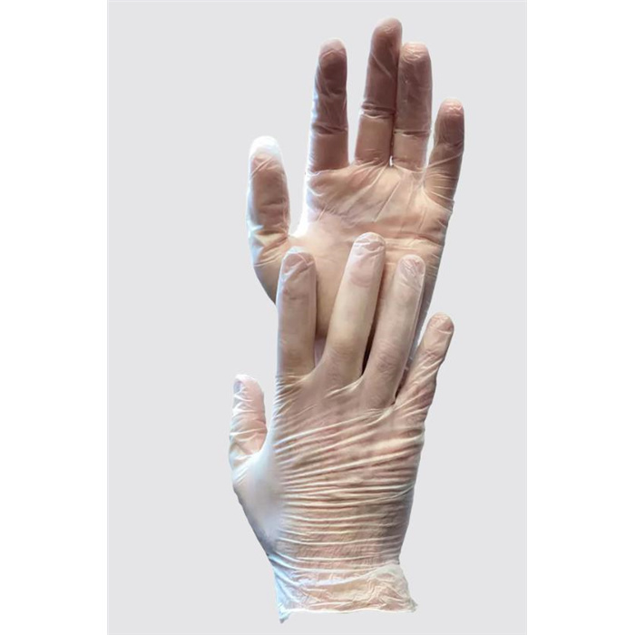 Vinyl gloves, white, size L, powder-free, Eco-Plus, 100 pcs. Vinyl gloves, white, size L, powder-free, Eco-Plus, 100 pcs.
