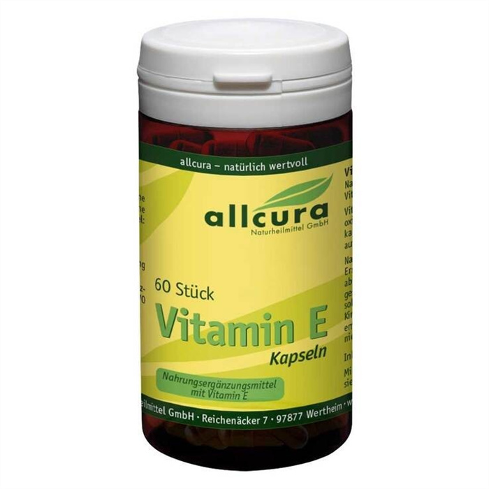 Vitamin E Kapseln 200 I.E., 60 Stück Vitamin E Kapseln 200 I.E., 60 Stück