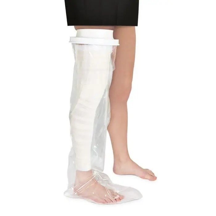 Vitility housse de protection pour plâtre et bandage, jambe demi-longueur 41–59 cm Vitility housse de protection pour plâtre et bandage, jambe demi-longueur 41–59 cm