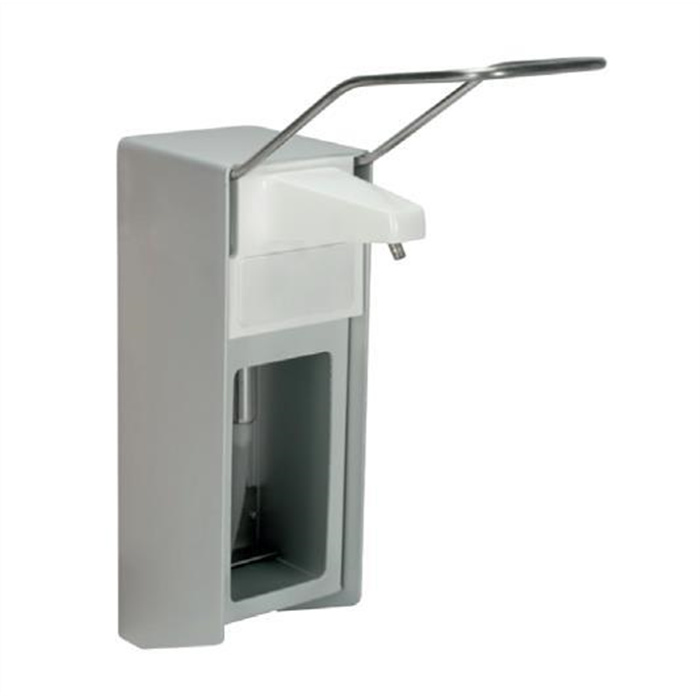 Wandspender Aluminium 500 ml, mit langem Armhebel Wandspender Aluminium 500 ml, mit langem Armhebel