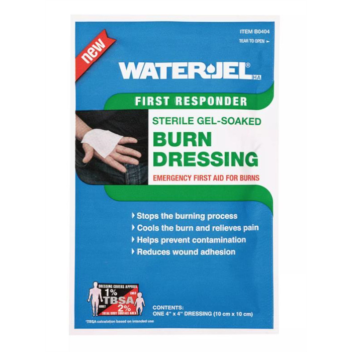 WATER-JEL® HA First Responder compresses, sterile - 5 cm, 15 cm WATER-JEL® HA First Responder compresses, sterile - 5 cm, 15 cm
