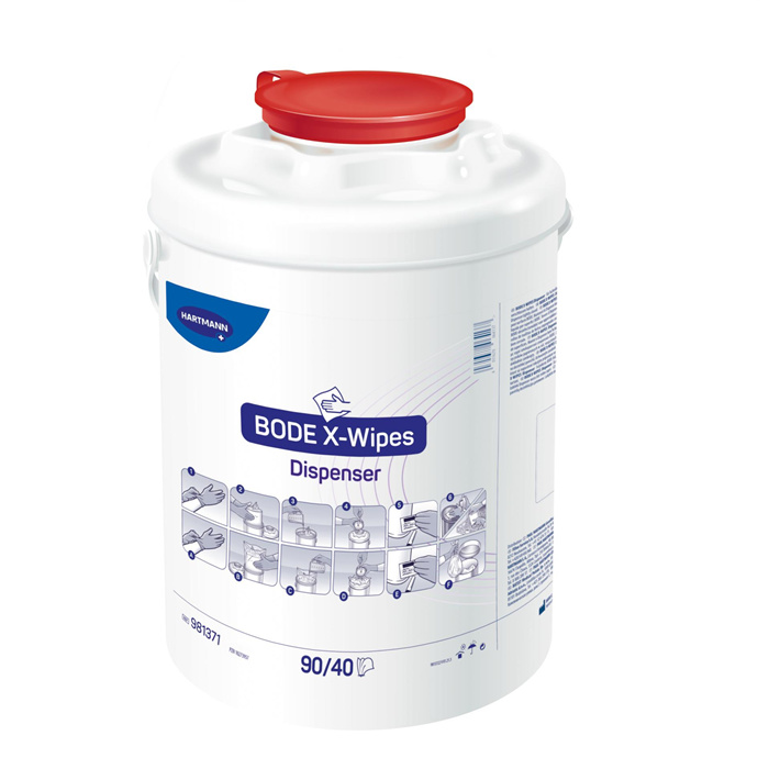 X-WIPES Distrib. de Lingettes, Couvercle rouge
p. rouleau de 40 et 90 X-WIPES Distrib. de Lingettes, Couvercle rouge
p. rouleau de 40 et 90