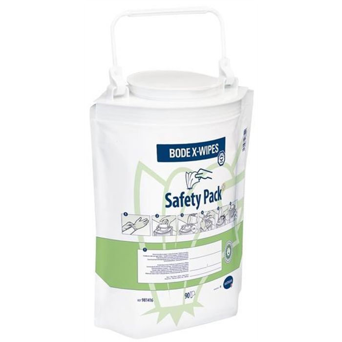 X-Wipes Safety Pack, 90 Tücher
Karton zu 4 Nachfüllpackungen X-Wipes Safety Pack, 90 Tücher
Karton zu 4 Nachfüllpackungen
