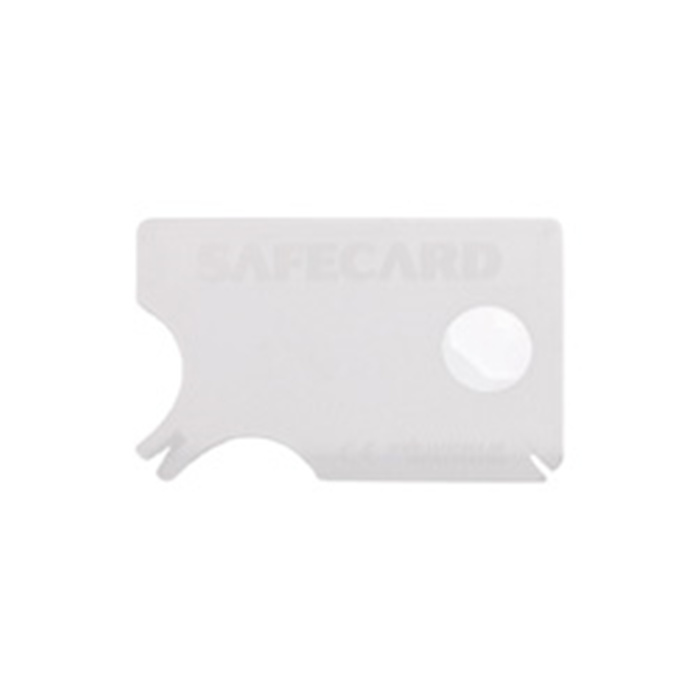 ZECKENKARTE IM SCHIEBER, KUNSTSTOFF ZECKENKARTE IM SCHIEBER, KUNSTSTOFF